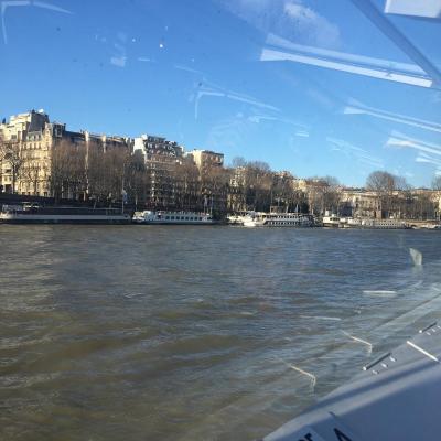 Visite de Paris en bateau-mouche !