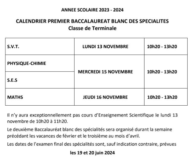 Bac blanc spes 1