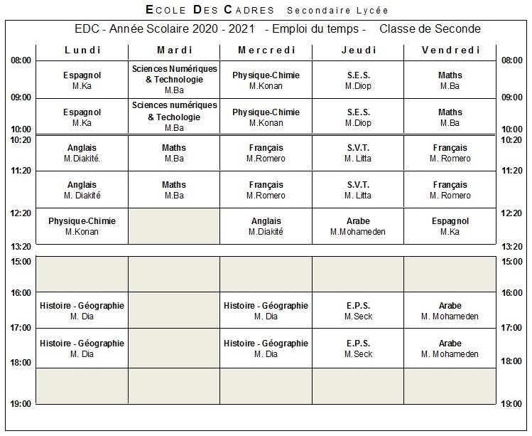 Seconde 120121