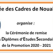 Affiche cérémonie 2020 2021