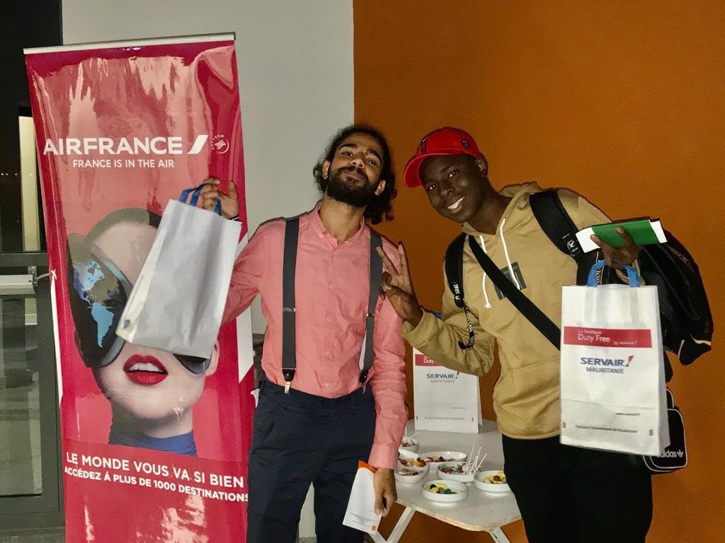 Un grand Merci à Air France pour cet accueil ...