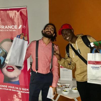 Un grand Merci à Air France pour cet accueil ...
