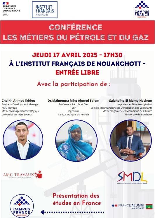 Conference petrole gaz avr 2025