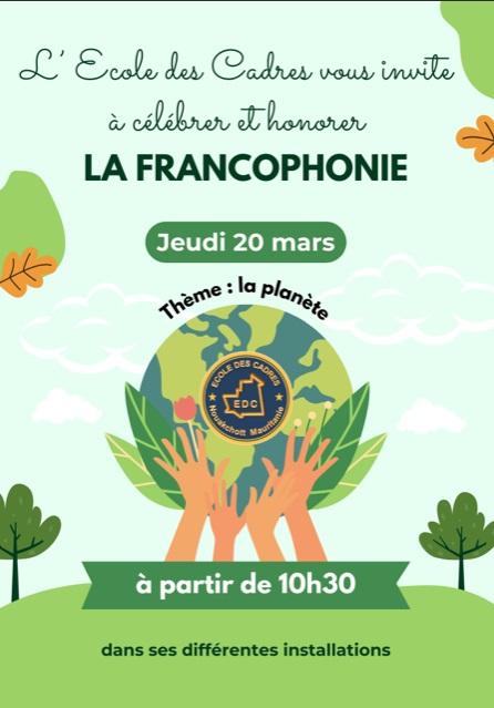 Invitation francophonie 2025