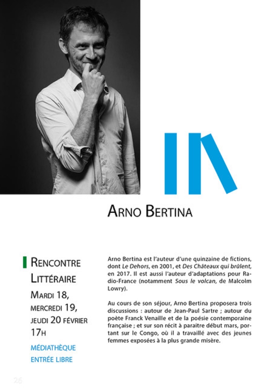 Rencontres litte raires arno bertina 1